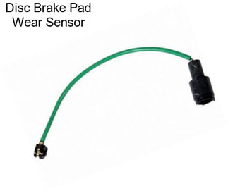 Disc Brake Pad Wear Sensor