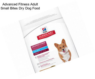 Advanced Fitness Adult Small Bites Dry Dog Food