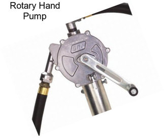 Rotary Hand Pump