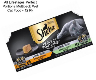 All Lifestages Perfect Portions Multipack Wet Cat Food - 12 Pk