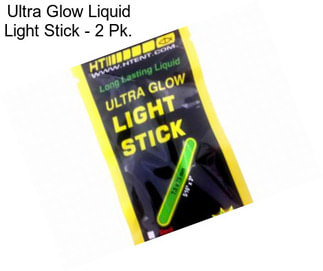 Ultra Glow Liquid Light Stick - 2 Pk.