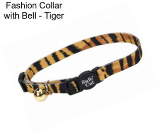 Fashion Collar with Bell - Tiger