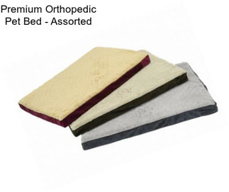 Premium Orthopedic Pet Bed - Assorted