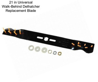21 in Universal Walk-Behind Dethatcher Replacement Blade