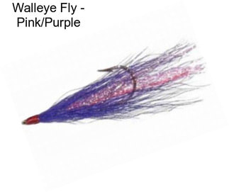 Walleye Fly - Pink/Purple