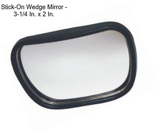 Stick-On Wedge Mirror - 3-1/4 In. x 2 In.