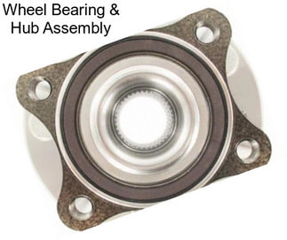 Wheel Bearing & Hub Assembly