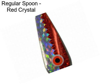 Regular Spoon - Red Crystal