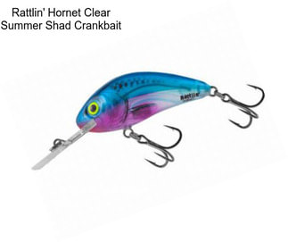 Rattlin\' Hornet Clear Summer Shad Crankbait