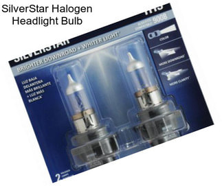 SilverStar Halogen Headlight Bulb