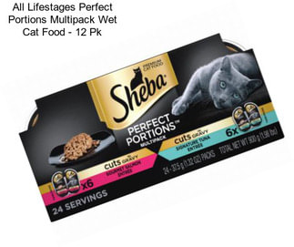 All Lifestages Perfect Portions Multipack Wet Cat Food - 12 Pk