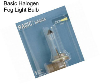 Basic Halogen Fog Light Bulb