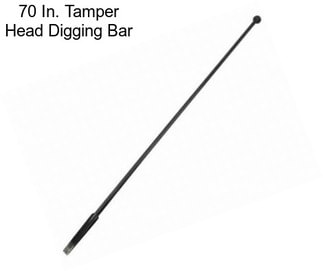 70 In. Tamper Head Digging Bar