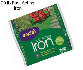 20 lb Fast Acting Iron