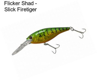 Flicker Shad - Slick Firetiger