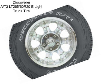Discoverer A/T3 LT265/60R20 E Light Truck Tire