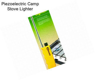 Piezoelectric Camp Stove Lighter