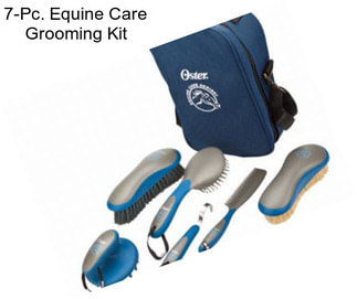 7-Pc. Equine Care Grooming Kit