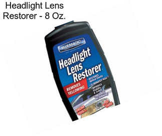 Headlight Lens Restorer - 8 Oz.