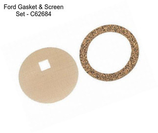 Ford Gasket & Screen Set - C62684