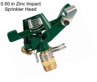 0.50 in Zinc Impact Sprinkler Head