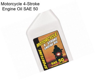 Motorcycle 4-Stroke Engine Oil SAE 50