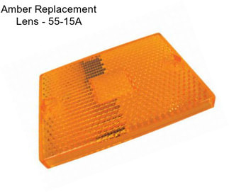 Amber Replacement Lens - 55-15A
