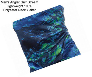 Men\'s Angler Gulf Stream Lightweight 100% Polyester Neck Gaiter