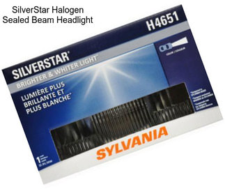 SilverStar Halogen Sealed Beam Headlight