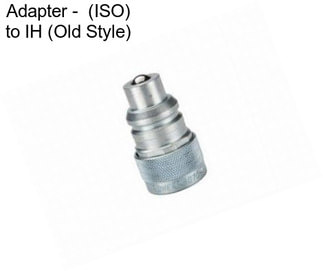 Adapter -  (ISO) to IH (Old Style)