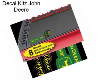 Decal Kitz John Deere