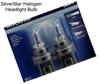 SilverStar Halogen Headlight Bulb