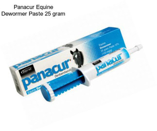 Panacur Equine Dewormer Paste 25 gram