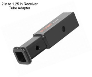 2 in to 1.25 in Receiver Tube Adapter