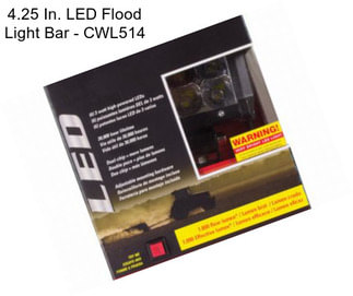 4.25 In. LED Flood Light Bar - CWL514