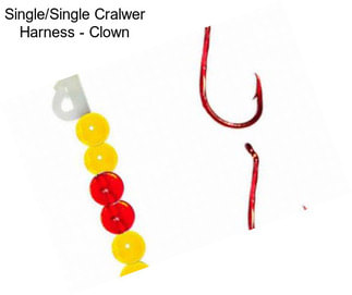Single/Single Cralwer Harness - Clown
