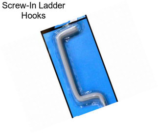 Screw-In Ladder Hooks