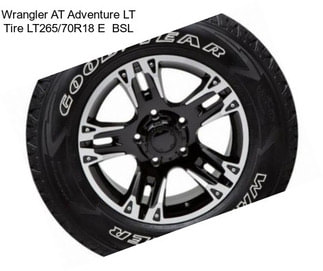 Wrangler AT Adventure LT Tire LT265/70R18 E  BSL