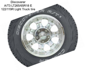 Discoverer A/T3 LT265/65R18 E 122/119R Light Truck tire