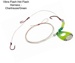 Vibra Flash Hot Flash Harness - Chartreuse/Green