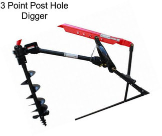 3 Point Post Hole Digger