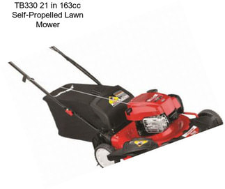 TB330 21 in 163cc Self-Propelled Lawn Mower