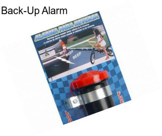 Back-Up Alarm