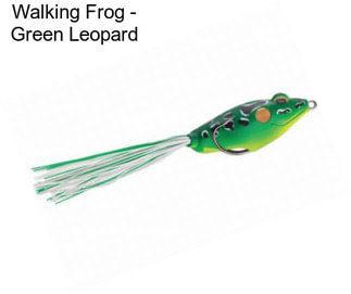 Walking Frog - Green Leopard