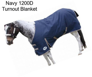 Navy 1200D Turnout Blanket