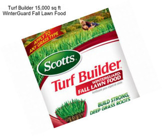 Turf Builder 15,000 sq ft WinterGuard Fall Lawn Food