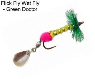 Flick Fly Wet Fly - Green Doctor