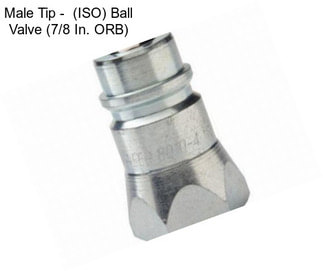 Male Tip -  (ISO) Ball Valve (7/8 In. ORB)