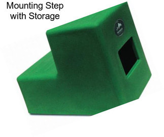 Mounting Step with Storage
