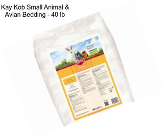Kay Kob Small Animal & Avian Bedding - 40 lb
